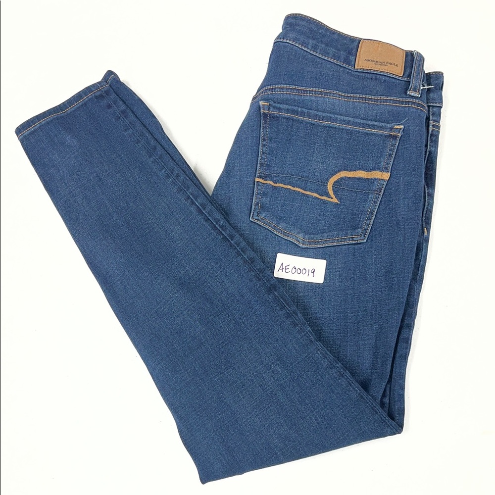American Eagle Outfitters Dark Blue Jeggings Size 6